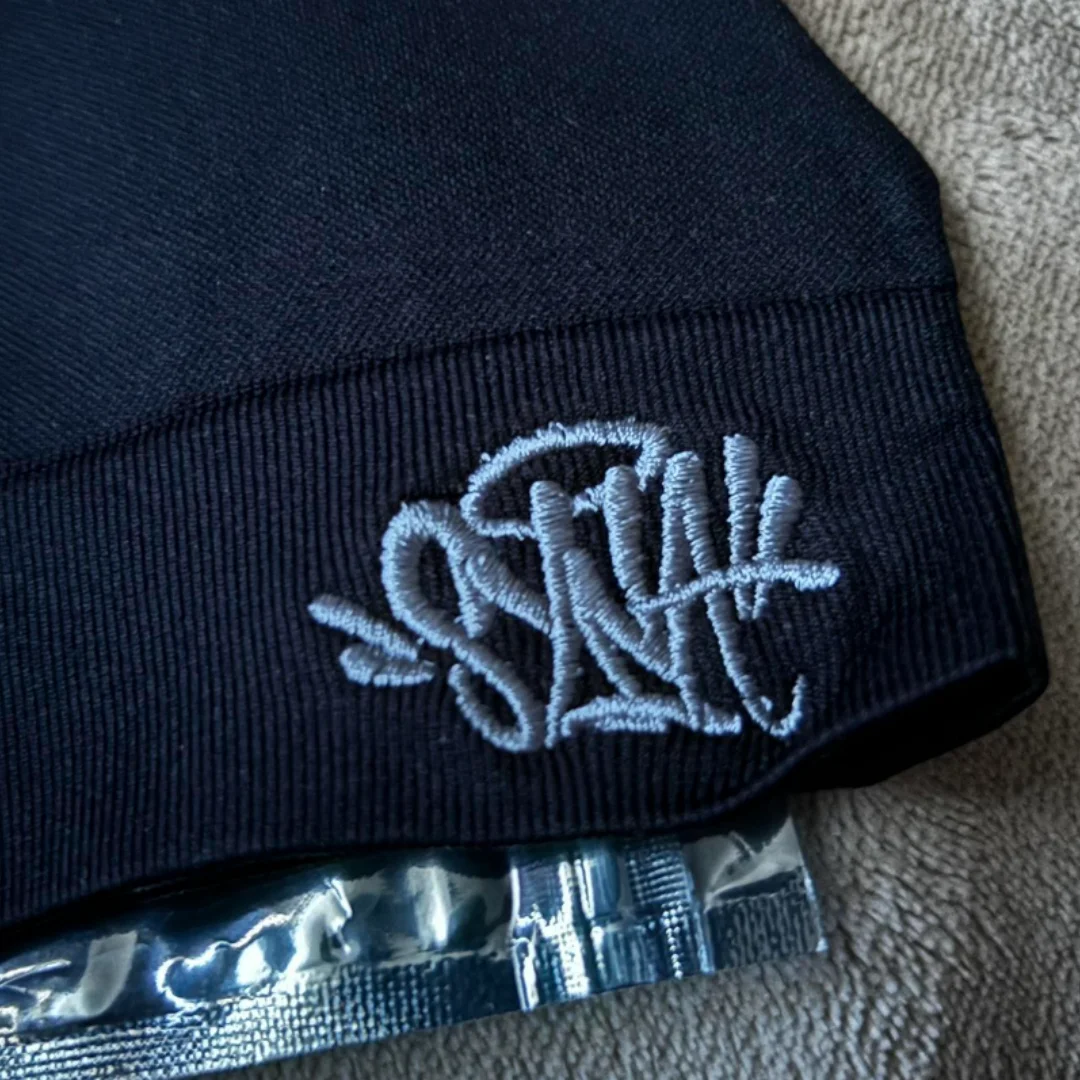 Color: Blue - SynaWorld Skull Beanie 2024 New Knitting Syna Beanie Hat Men Women Paragraph Quality Cap Y2k Warm Beanies Syna Running Cap