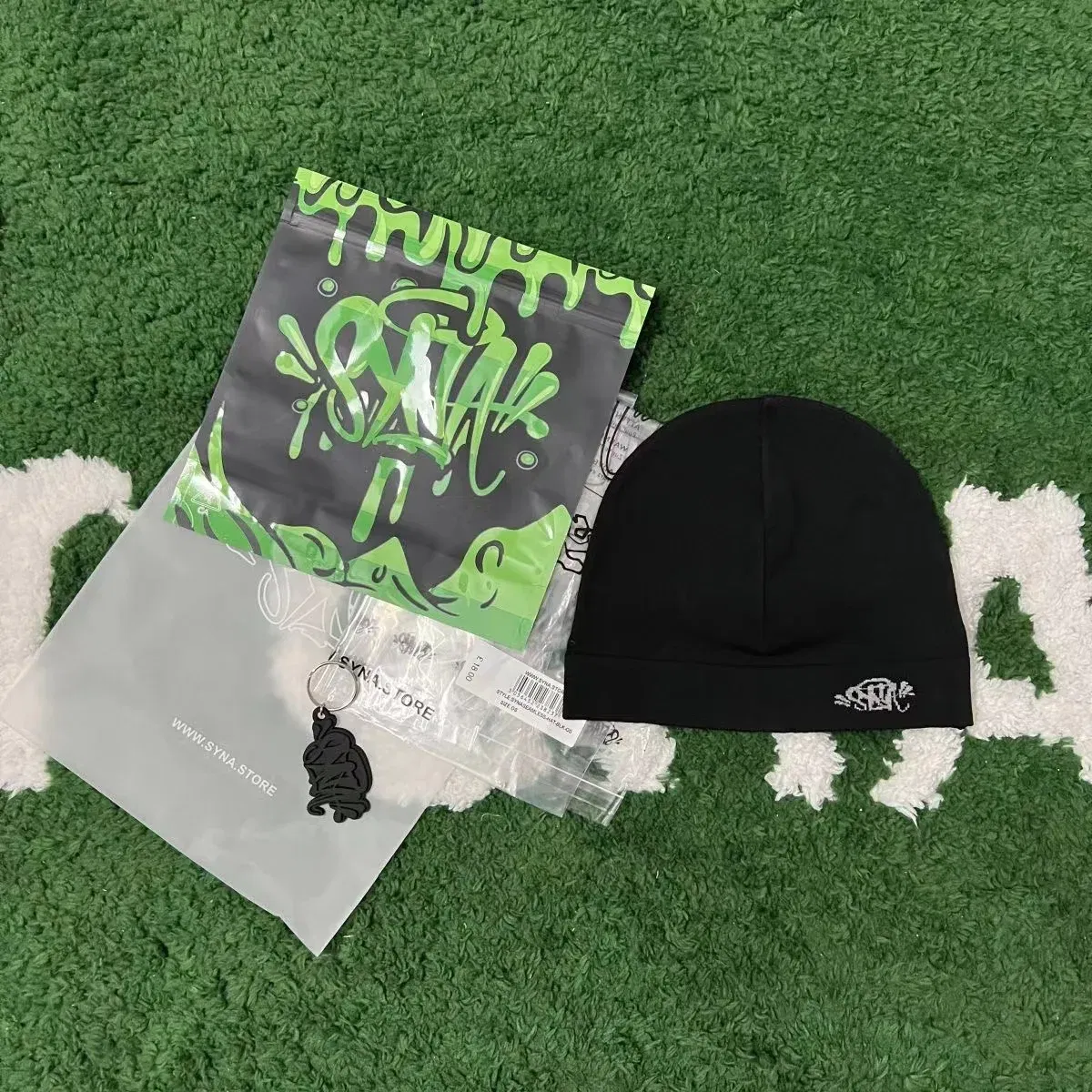 Color: Blue - SynaWorld Skull Beanie 2024 New Knitting Syna Beanie Hat Men Women Paragraph Quality Cap Y2k Warm Beanies Syna Running Cap