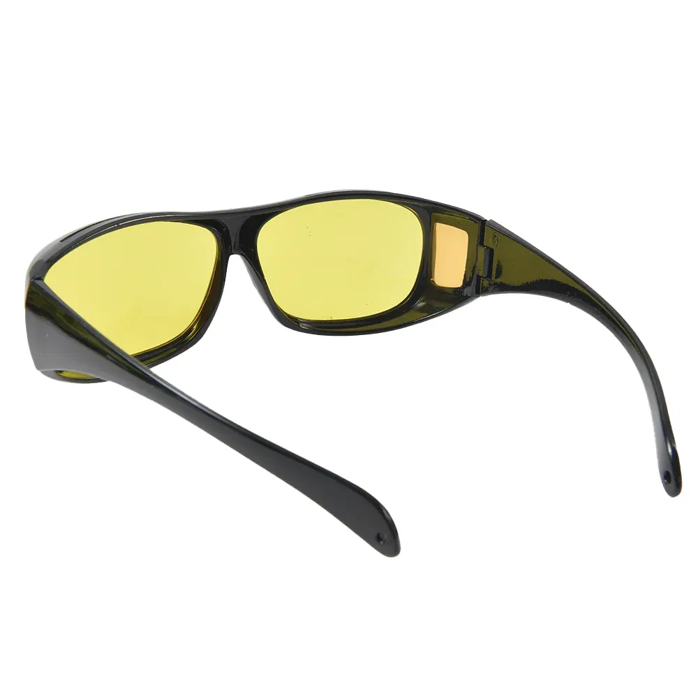 Color Name: Silver - Car Night Vision Sunglasses Night Driving Glasses Driver Goggles Unisex Sun Glasses UV Protection    Sunglasses