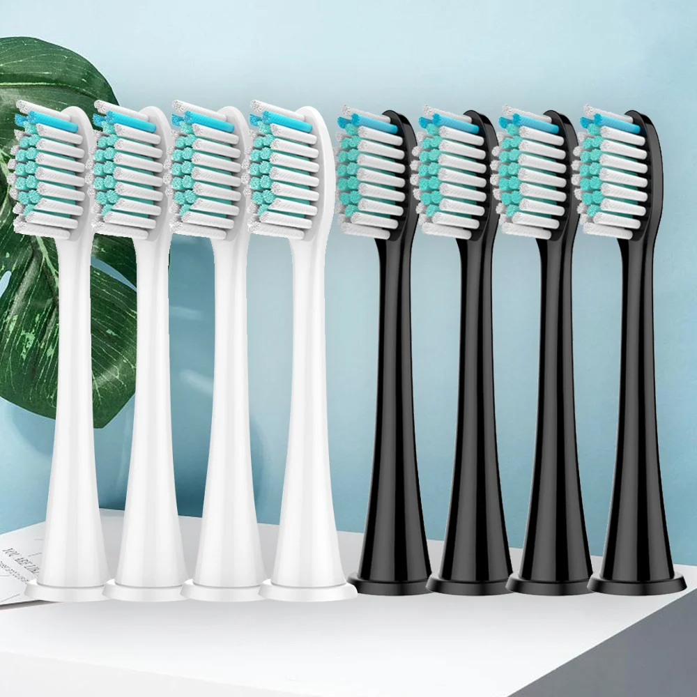 Color: Orange - Electric toothbrush head, replaceable sonic electric toothbrush head, suitable for Philips Sonicare's electric replaceable brush