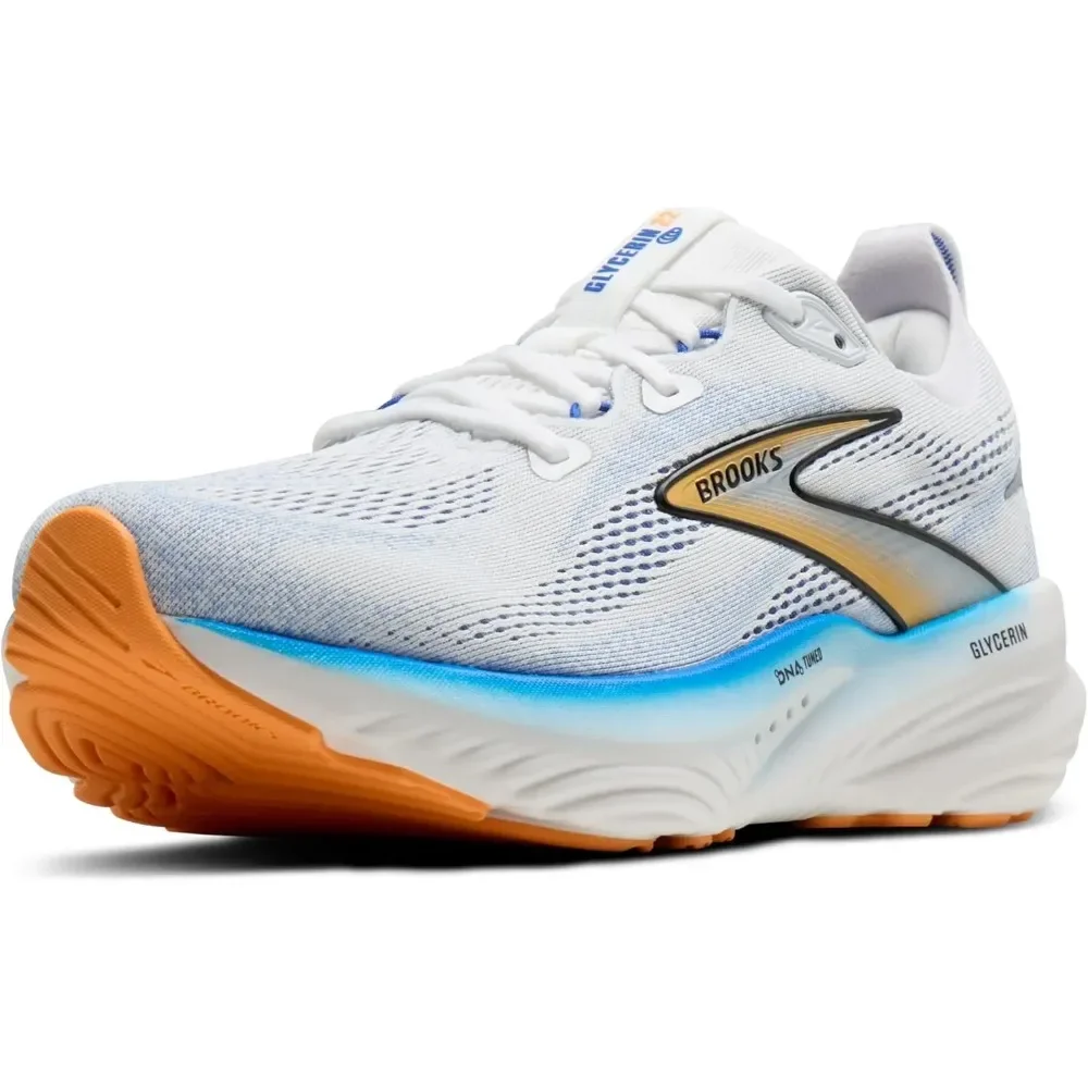 Color: Pink, Shoe Size: 44 - Original Brooks Men?™s & Women?™s  Glycerin 22 Neutral Marathon Professional Running & Walking Shoe Casual Sneakers