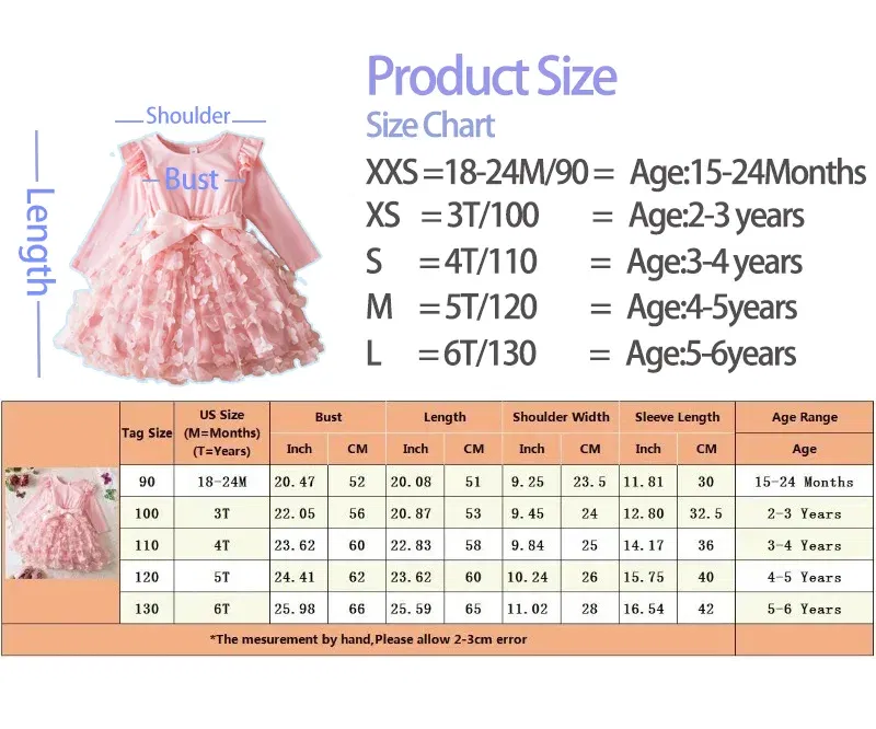 Color: Yellow, Size: One Size, Height: 176 - Lilo Stitch Girl Baby Dresses Spring Autumn Child Long Sleeve Sweet Princess Dress Mesh Newborn Casual Dress Birthday Party 2-6Y