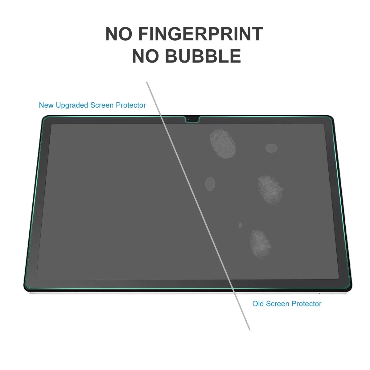 Color: Yellow - 2PCS Screen Protector Tempered Glass For Samsung Galaxy Tab A7 T220 T500 A8 X200 A9 S6 S7 T870 S8 X700 S9 Lite FE Plus Gen Film