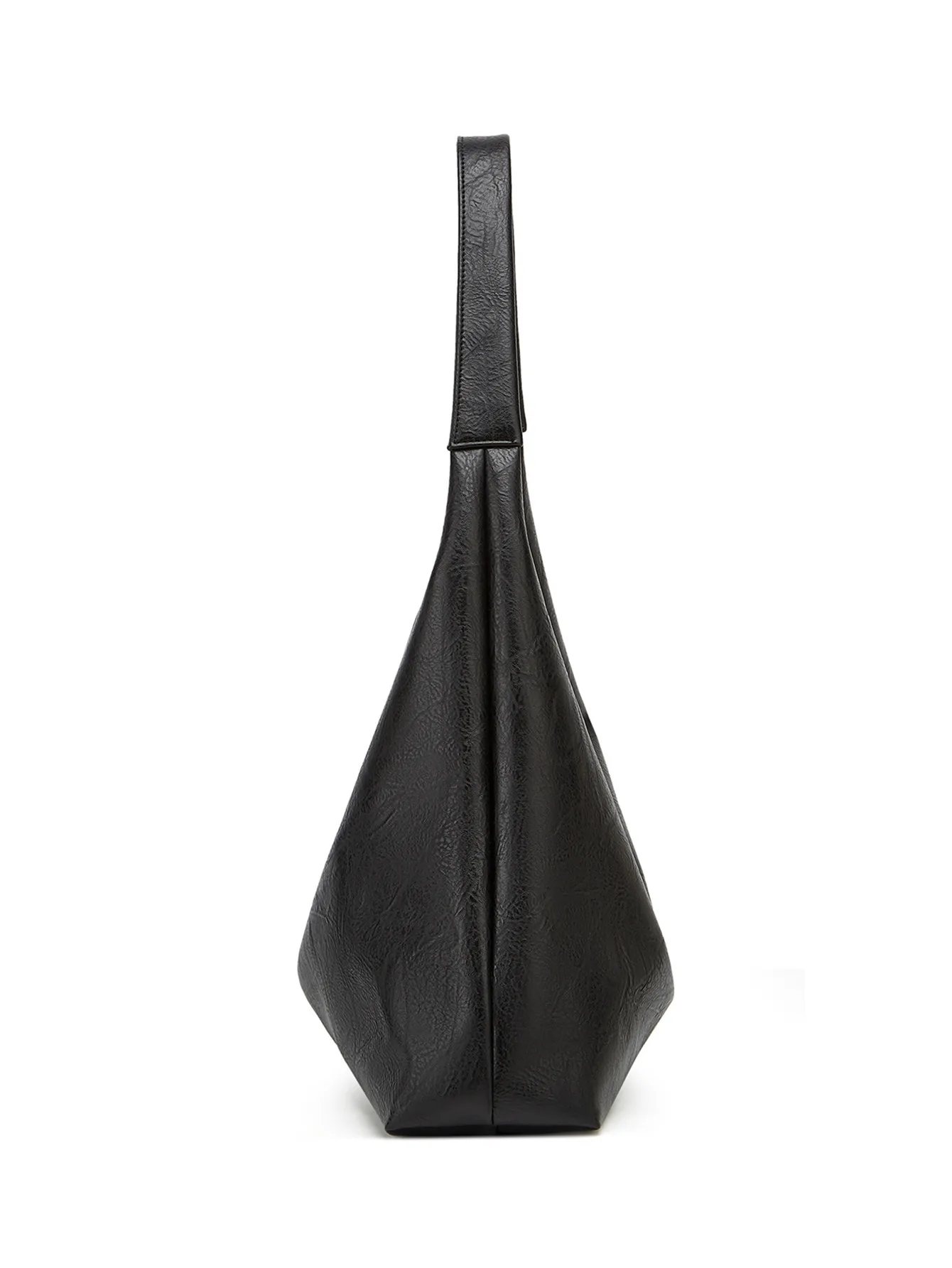 Color: Chocolate, Size: L - New Tote bag 100 hand bill of lading shoulder women's bag retro simple large bag Tote bag
