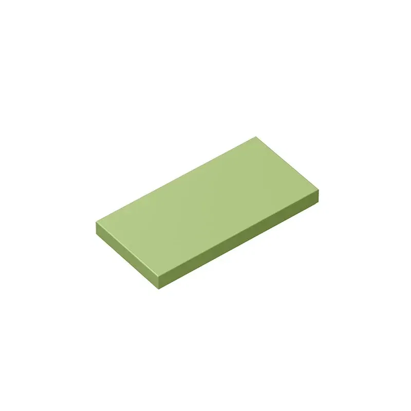 Color: tan - Gobricks GDS-614 Tile 2 x 4 compatible with lego 87079 pieces of children's DIY  Educational Building Blocks Technical