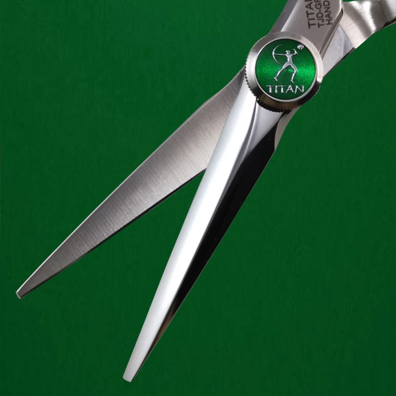 Color: Red - Titan Hairdressing Scissors 6 Inch Hair Scissors Professional Barber Scissors Cutting Thinning Styling Tool Hairdressing Shear