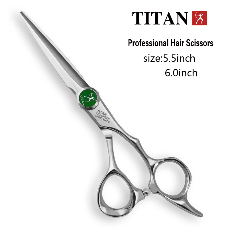 Color: Red - Titan Hairdressing Scissors 6 Inch Hair Scissors Professional Barber Scissors Cutting Thinning Styling Tool Hairdressing Shear