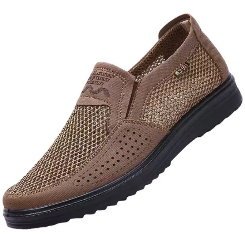 Color: black, Shoe Size: 40 - 2023 Summer Hot sale Sneakers Men Fashion Casual Walking Shoes  Breathable Mens Loafers Zapatillas Hombre men casual shoes