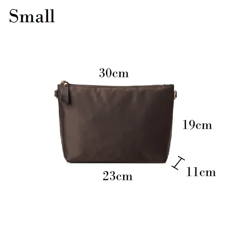 Color: MULTI - Nylon Organizer Insert Bag Women Nylon Travel Insert  Travel Makeup Bag Traveling Multi-functional Makeup Insert Bags