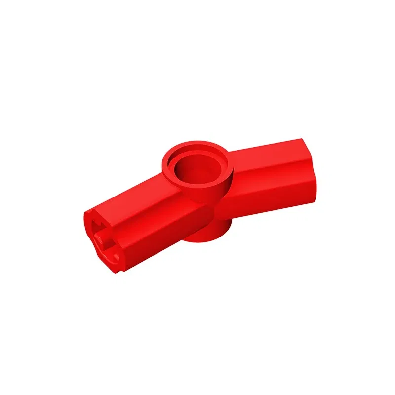 Color: Light  Blue - Gobricks GDS-918 Technical, Axle and Pin Connector Angled #3 - 157.5 degrees compatible with lego 32016 Building Blocks