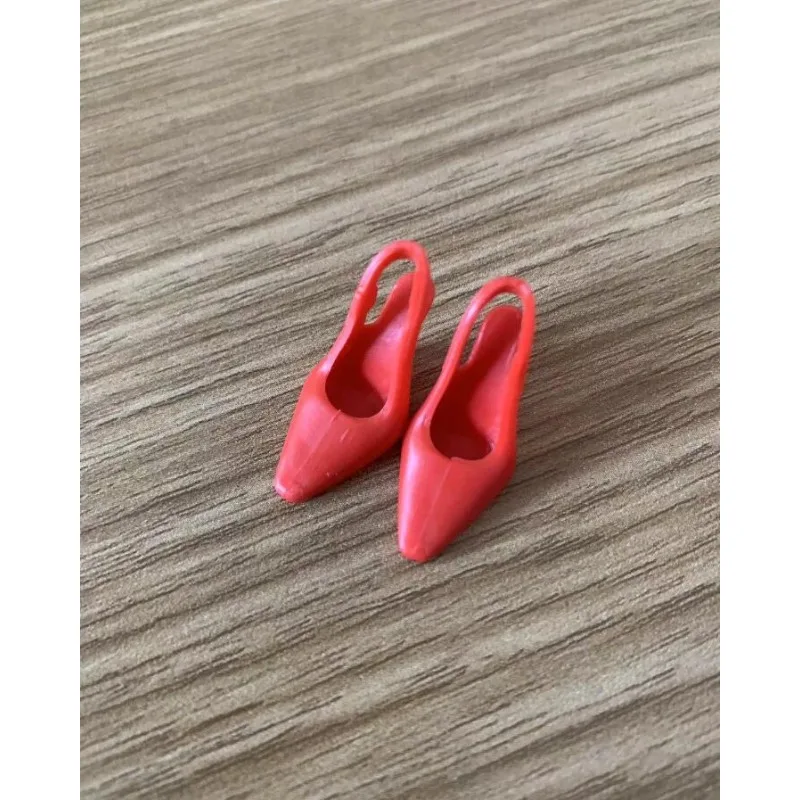Color: Chocolate - New styles  toy accessories high heels left and right foot MTM shoes for your BB doll BBIKG160