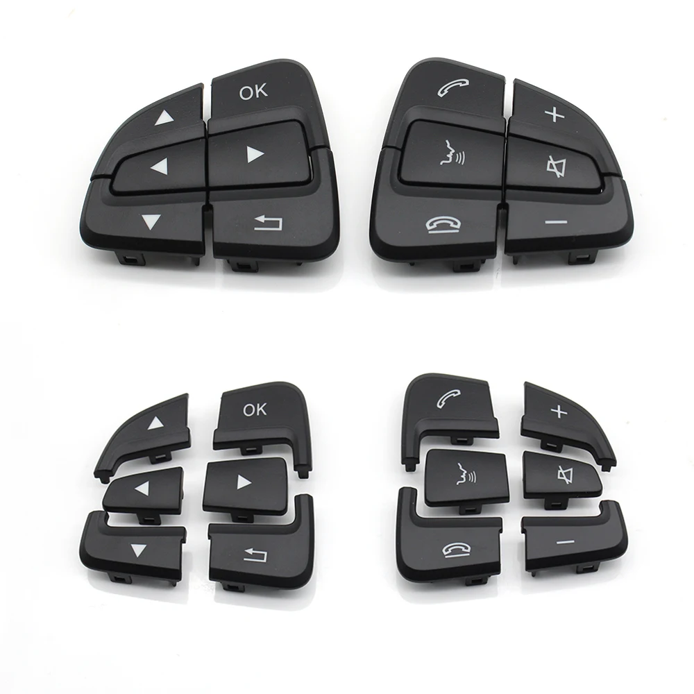 Color: Red - Car Steering Wheel Menu Control Switch Buttons For Mercedes Benz A B GLA GLS GLE V Class W176 W246 W156 W166 W292 W117 W218 W231