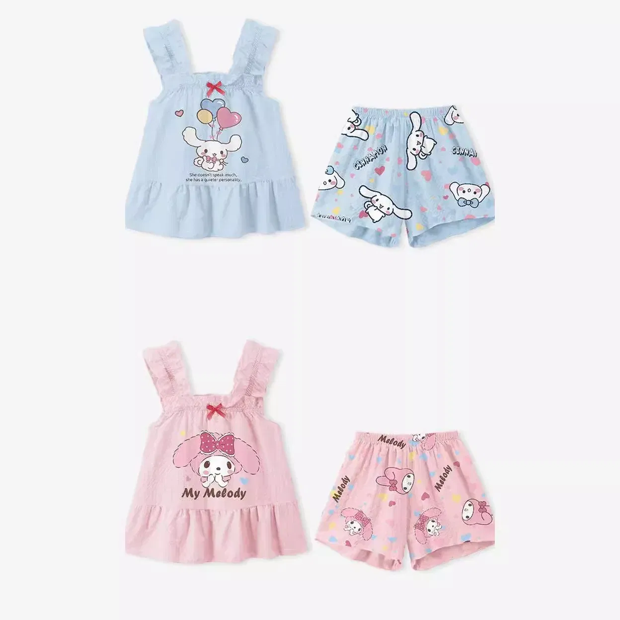 Color: Beige, Kid Size: 5 - New Spring Autumn Children's Clothing Sets Elsa Boy Sleepwear Long sleeved pants Clothes Kids Pajamas Set Baby Girls Pyjamas