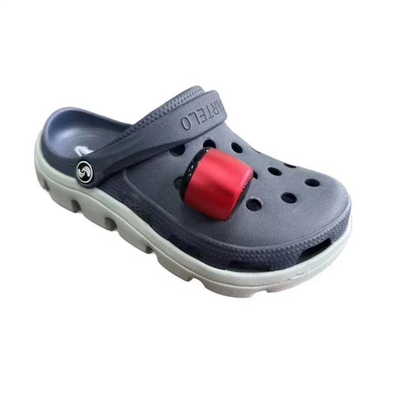 Color: Red - Funny Croc Mini BT Speaker charm accessories Christmas Gift For Friends
