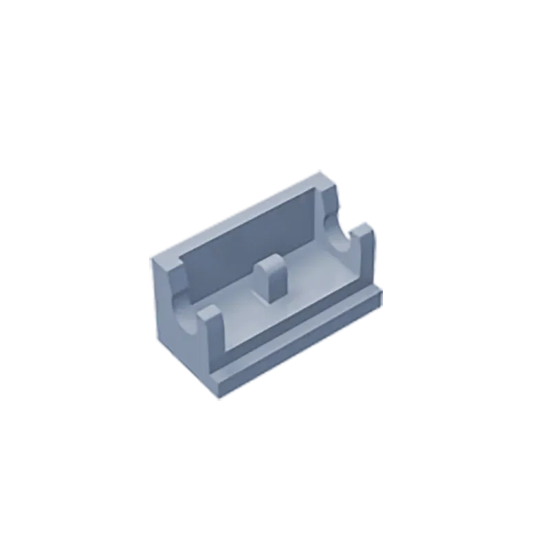 Color: army green - Gobricks 10PCs Building Blocks MOC Assembles Parts Compatible With 3937  DIY enlighten Block Bricks Educational Gift Toys 2022