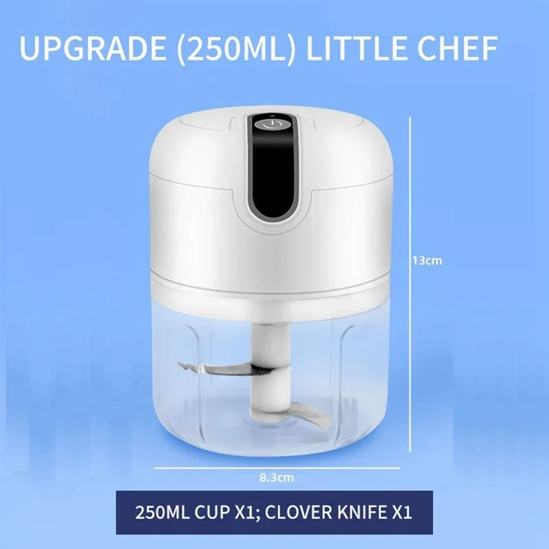 Color: WHITE, Ships From: CHINA - Multifunctional Cooking Machine Automatic Meat Grinder Baby Supplementary Food Stirring Minced Garlic Minced Meat