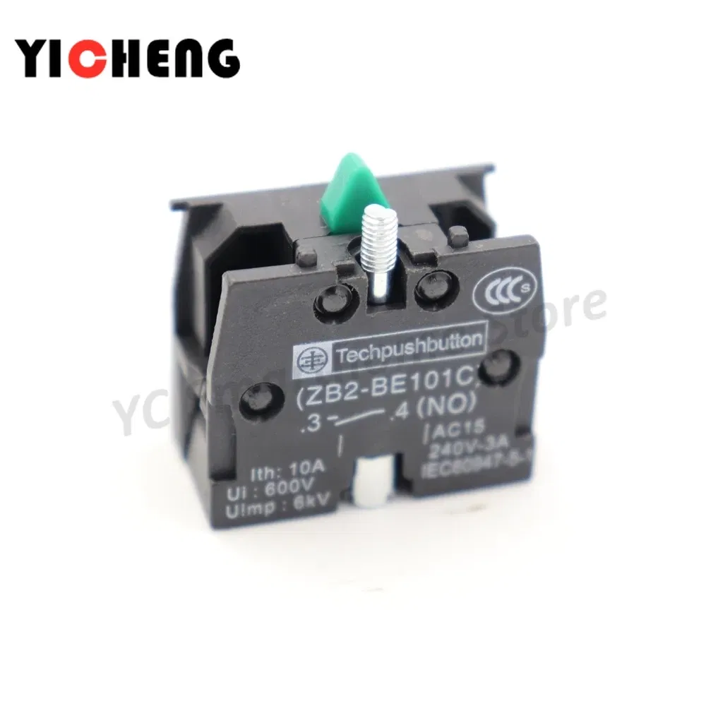 Color: Red - 2Pcs Plastic marking flat button Arrow indication xb2- self-reset point move 22MM Turn on the power button switch NO/NC