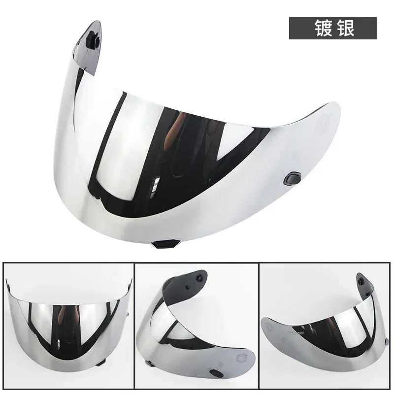 Color: Beige - Helmet Visor for HJC CL16 CL17 CLST CLSP CSR1 CSR2 CS15 TR1 FG15 HS11 FS15 Helmet Shields Uv Protection Capacete Accessories
