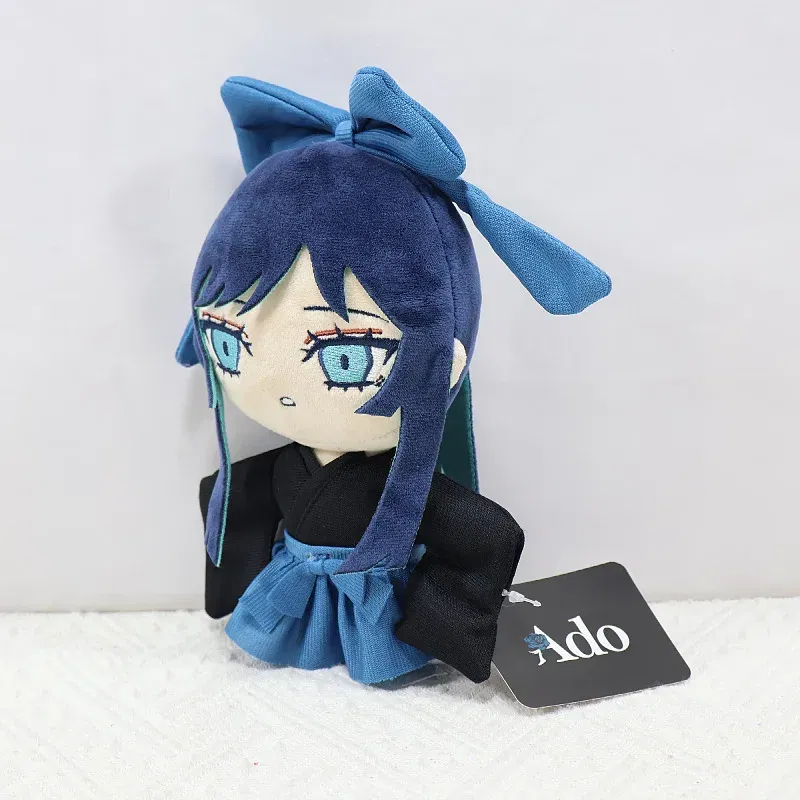 Color: CRIMSON - 16cm New Ado Hibana Plush Toy Ado Merch Plush Singer Goods Ado Accessories Plushies Doll Singer Ado Stuffed Animal Soft Toy Gift