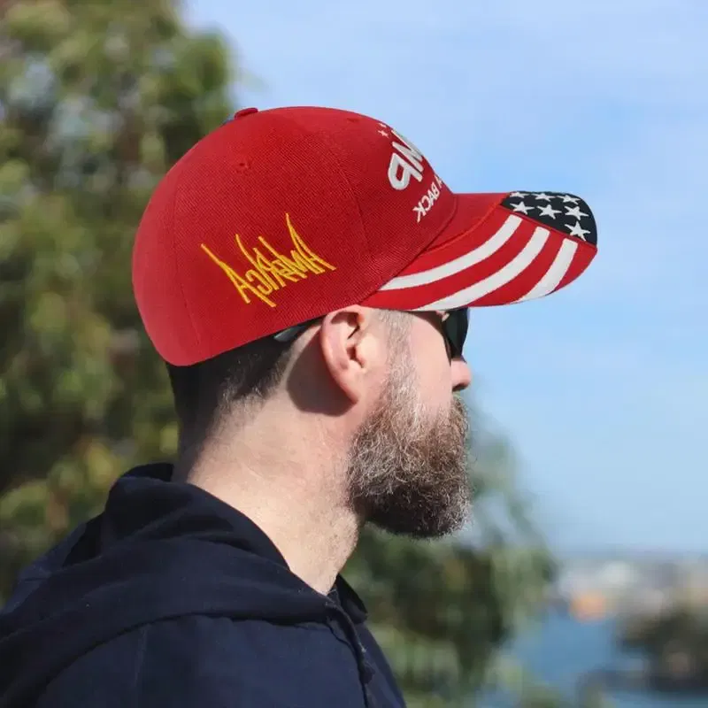 Color: Red, Ships From: CHINA - Donald Trump Hat Take America Back Trump Hat 2024 Breathable Embroidery Baseball Hat Adjustable For Boys Girls Women Men