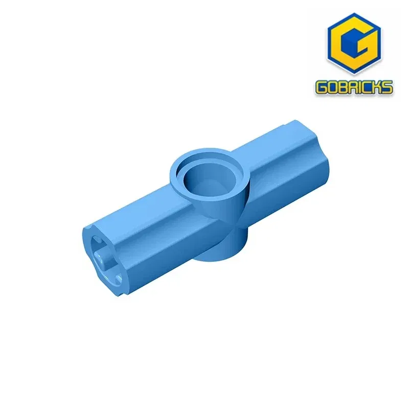 Color: Light Pink - Gobricks GDS-917 Technical, Axle and Pin Connector Angled 180 degrees compatible with lego 32034  DIY Educational Building Block
