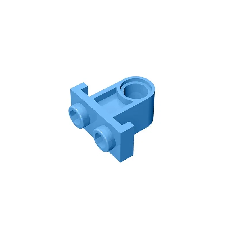Color: green - Gobricks GDS-938 Technical, Pin Connector Plate with One Hole compatible with lego 32529 DIY Educational Building Blocks Tech