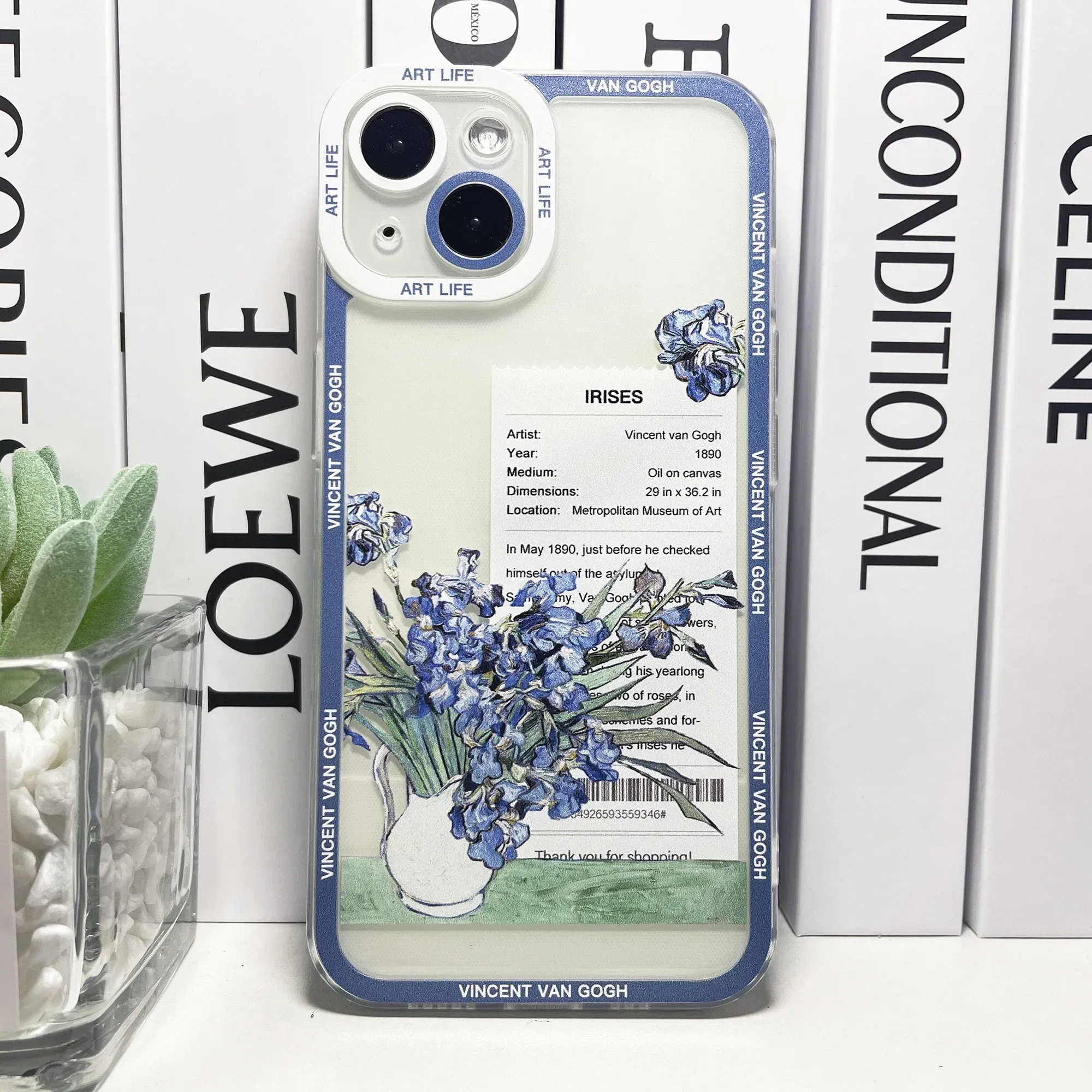 Color: black, Material: Vinyl - Van Gogh Sunflowers The Starry Night Art Aesthetic Phone Case For Samsung Galaxy S10 S20 S21 S22 S23 S24 FE Plus Ultra Note 20