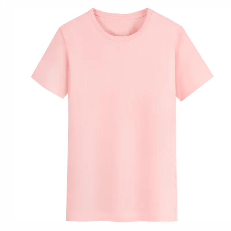 Color: Orange, Size: S, Ships From: CHINA - YOTEE Round Neck T-shirt Cotton Logo Customized Embroidery Personal Group Fashion T-shirt Logo Customization