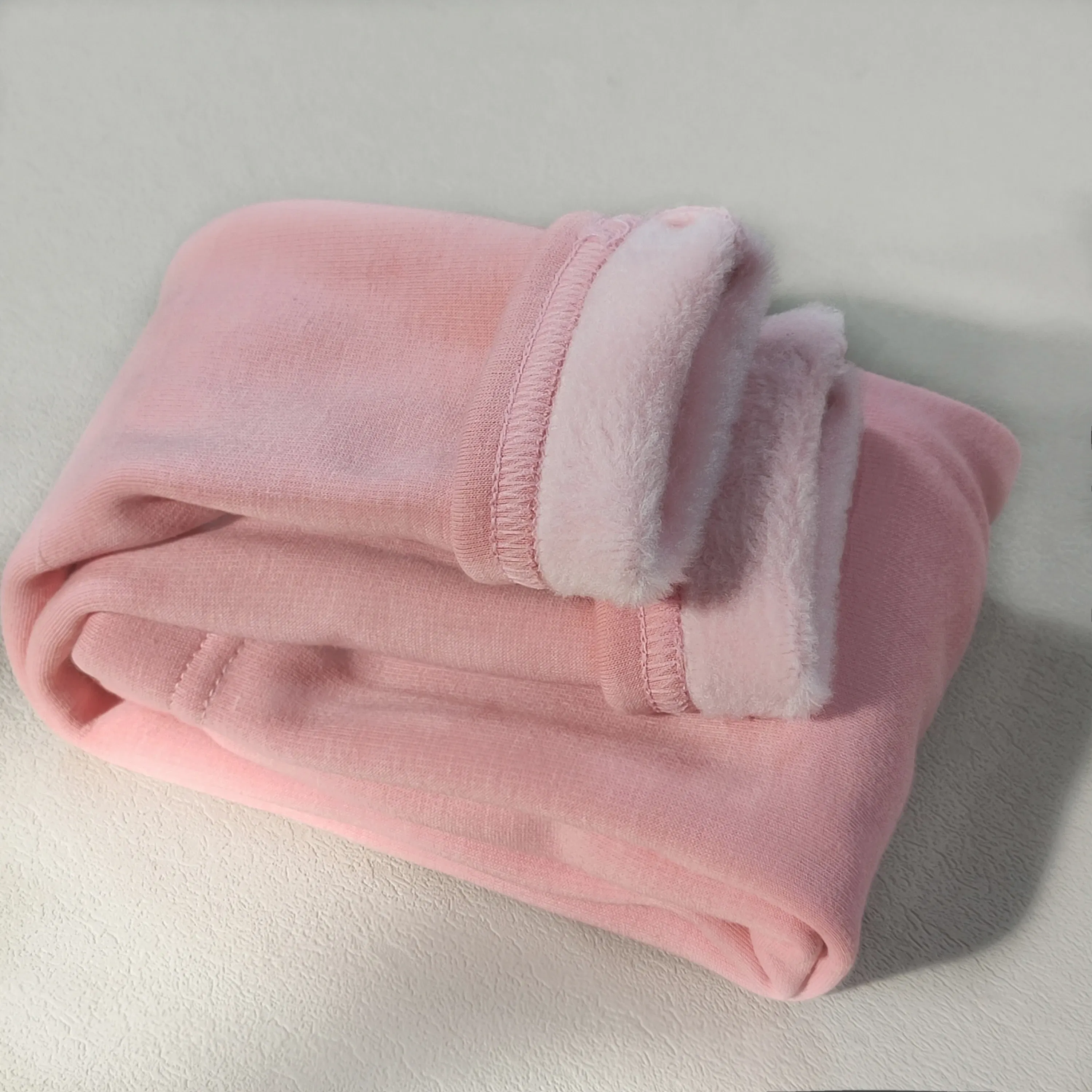 Color: SKY BLUE, Kid Size: 5T - 2024 Girls' Pants Children's Winter Thickened Warm Pants Warm Elastic Pink Navy Blue Underpants Boys' Pants