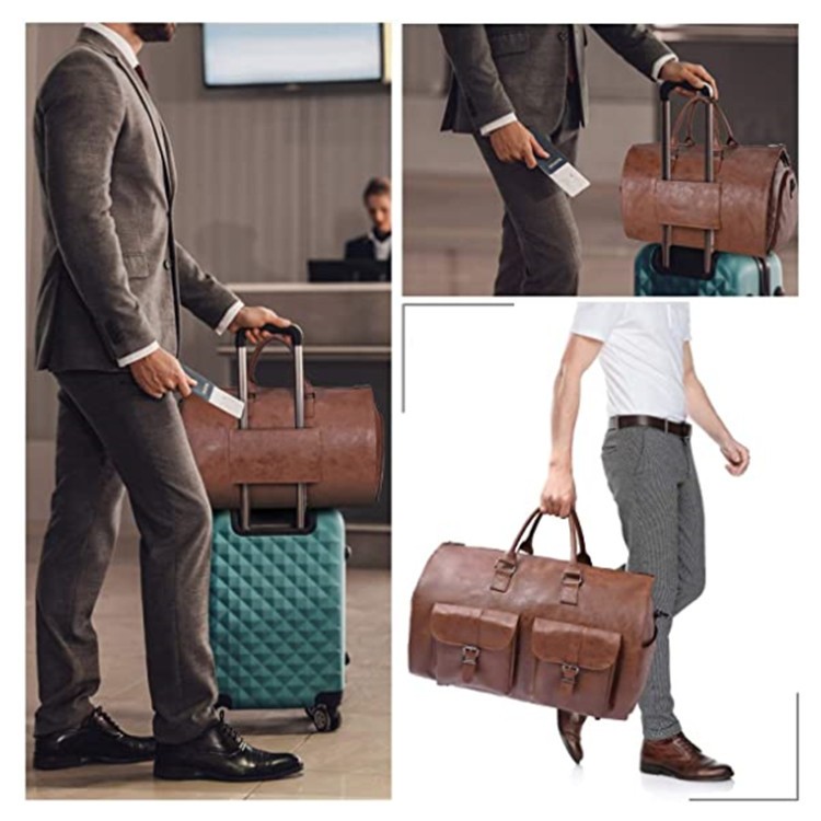 The Convertible Duffle Garment Luggage
