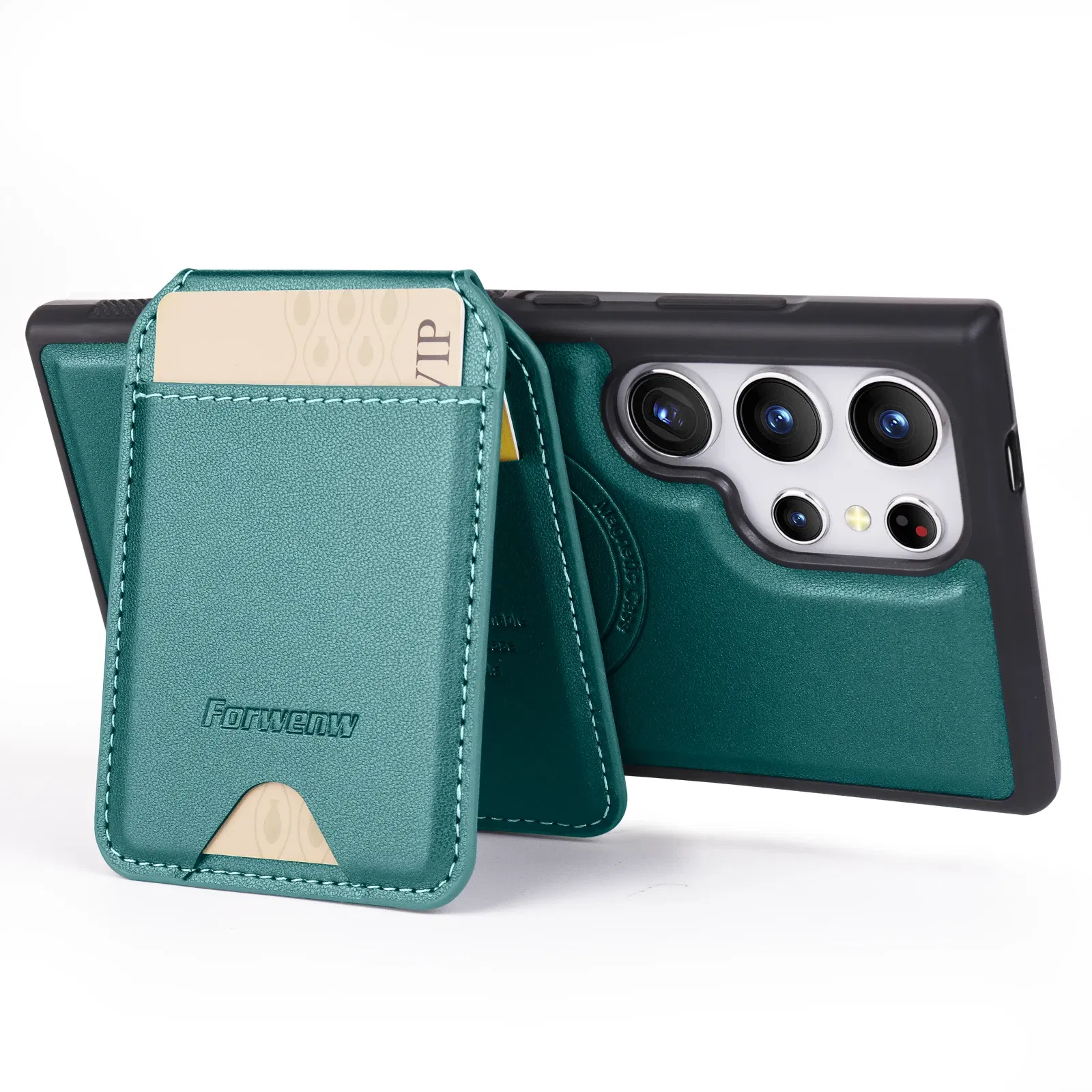 Color: PURPLE, Compatibility by Model: Galaxy S24 - Leather Case For Samsung Galaxy A16 A36 A56 A55 A35 A15 A25 S25 S24 Ultra S23 S22 Plus + 2 in 1 Detachable Vertical Wallet Cover