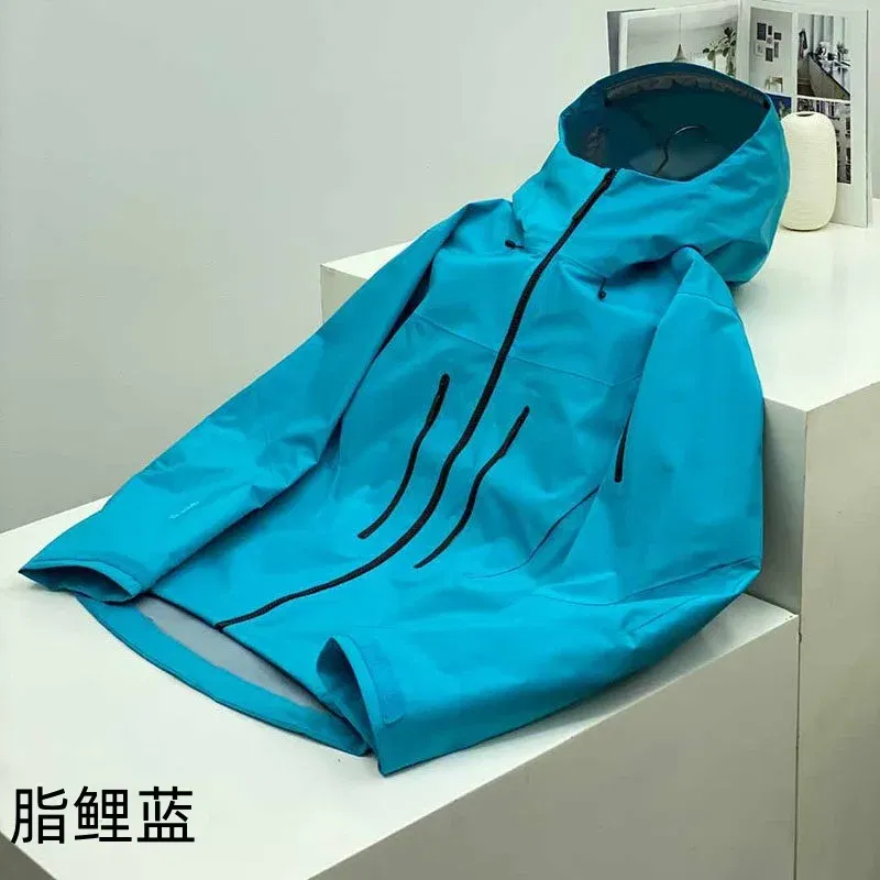Color: Mint, Size: L - ARC Outdoor Men's and Women's, Sports, Fishing, Mountaineering, Travel, Fashion, Camping, Leisure, Multicolor Hardshell Jacket