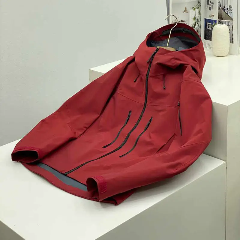 Color: Mint, Size: L - ARC Outdoor Men's and Women's, Sports, Fishing, Mountaineering, Travel, Fashion, Camping, Leisure, Multicolor Hardshell Jacket