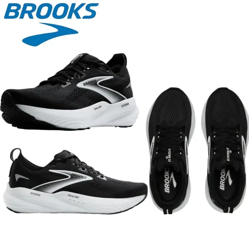 Color: PURPLE, Shoe Size: 41 - Brooks Women?™s &Men?™s Glycerin 22 Neutral Running Shoe Provides A Perfect Blend of Cushioning and Responsiveness