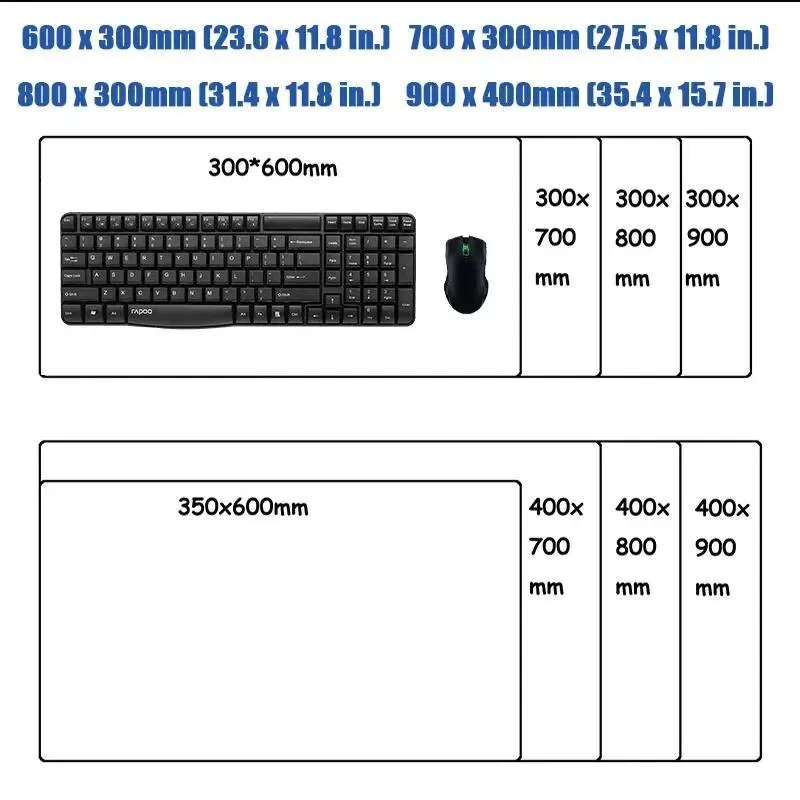 Size: L, Color: Orange - Japanese Dragon Large Gaming Mousepad XXL Keyboard Gamer Mouse Pad on The Table Speed Desk Mat Anime 900x400 700X300 Mouse Mats
