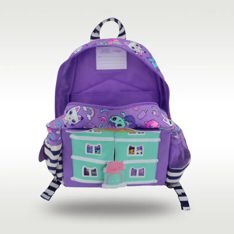 Color: Red - Australia smiggle original children's schoolbag girls Gabby shoulder backpack Kawaii 3-7 year modeling bags 14 inch