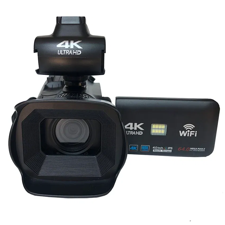 Bundle: Bundle1, Color: green, Ships From: CHINA - 2025 4.0"Touch Screen Digital Video Camera YouTube Camcorder 4K Ultra HD camera 64MP Streaming Camera