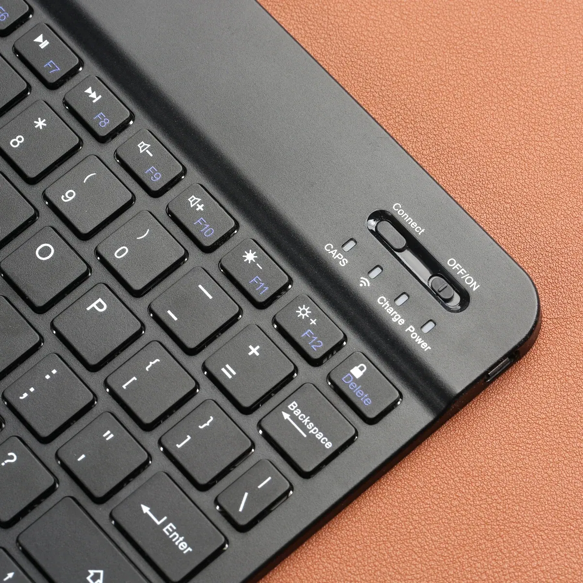 Color: Olive - Wireless Keyboard Bluetooth-compatible Keyboard For Android IOS Windows Mini 78-Key Gaming Keybaord for PC iPad Tablet Keyboard