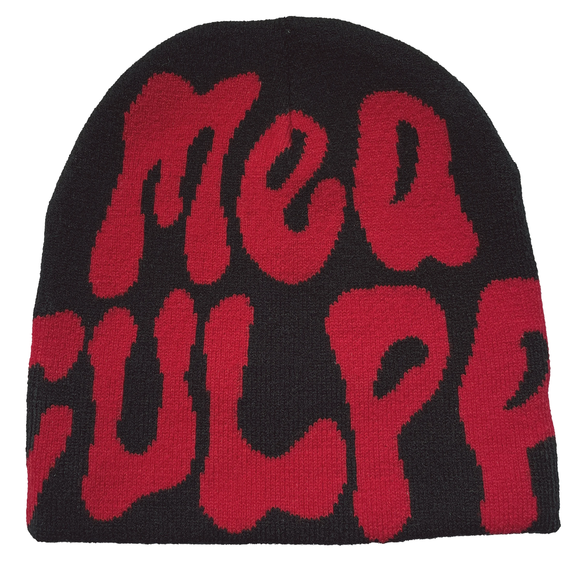 Color: Red - Y2K Knitted Hats Men's And Women's Jacquard Hats Outdoor Riding Europe And The United States Fashion Warm Hat