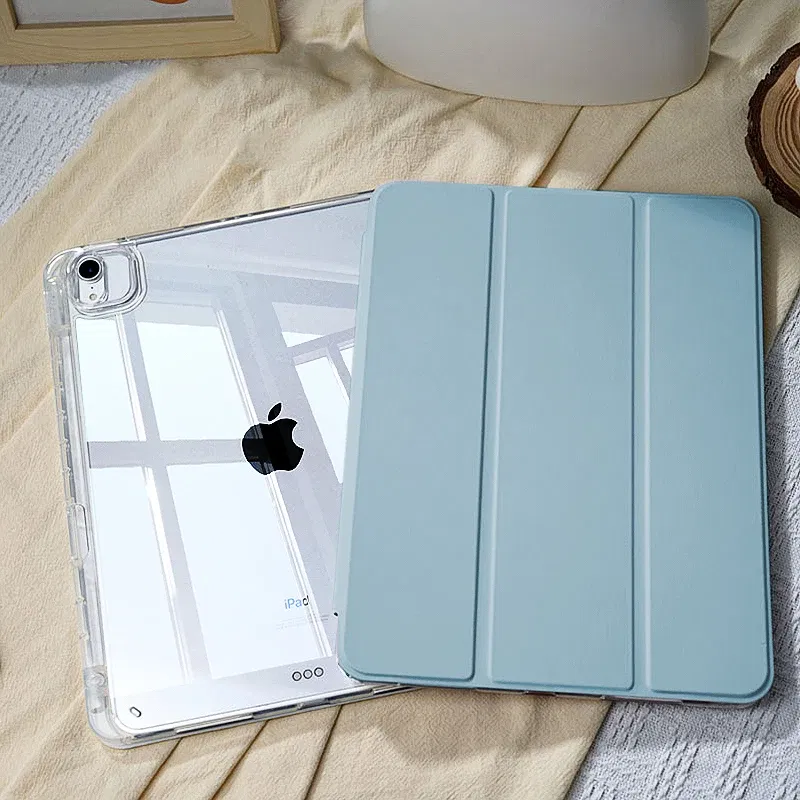 Color: Blue, Size: Thirteen - For 2025 iPad Air 11 Case iPad 10th Generation  11th A16  9th  Cover Gen  iPad Pro11 4 5 10.9in 12.9 M2 M3 M4 Pencil Holder Case