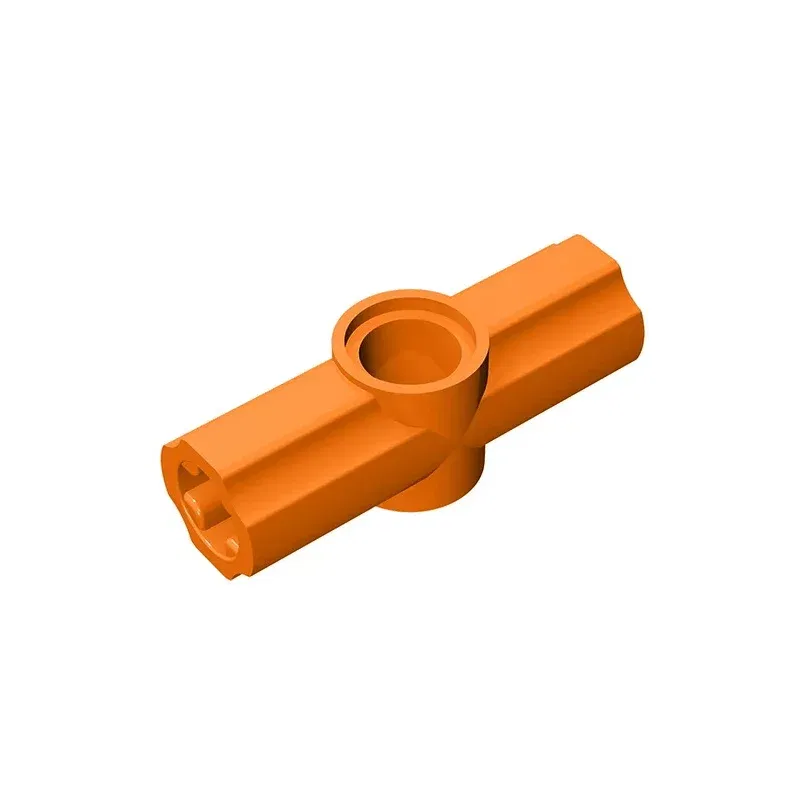 Color: Gold - Gobricks GDS-917 Technical, Axle and Pin Connector Angled 180 degrees compatible with lego 32034  DIY Educational Building Block