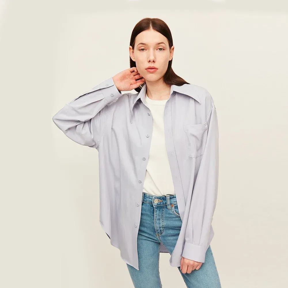 Color: PURPLE, Size: M - OhSunny Women Shirts Sun Protection Long Sleeve Coat UPF50+ Anti-UV Breathable Fashion Loose Blouse Outdoor Spring Summer Tops