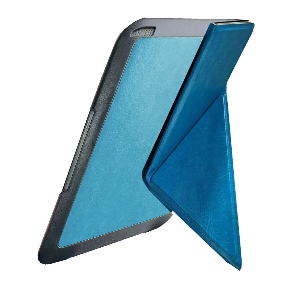 Color: Champagne - Lightweight Stand Case For Kindle Keyboard 3rd Gen Leather Cover Reader Kindle3 Kindle D00901 Flip Folio Magnetic Closure