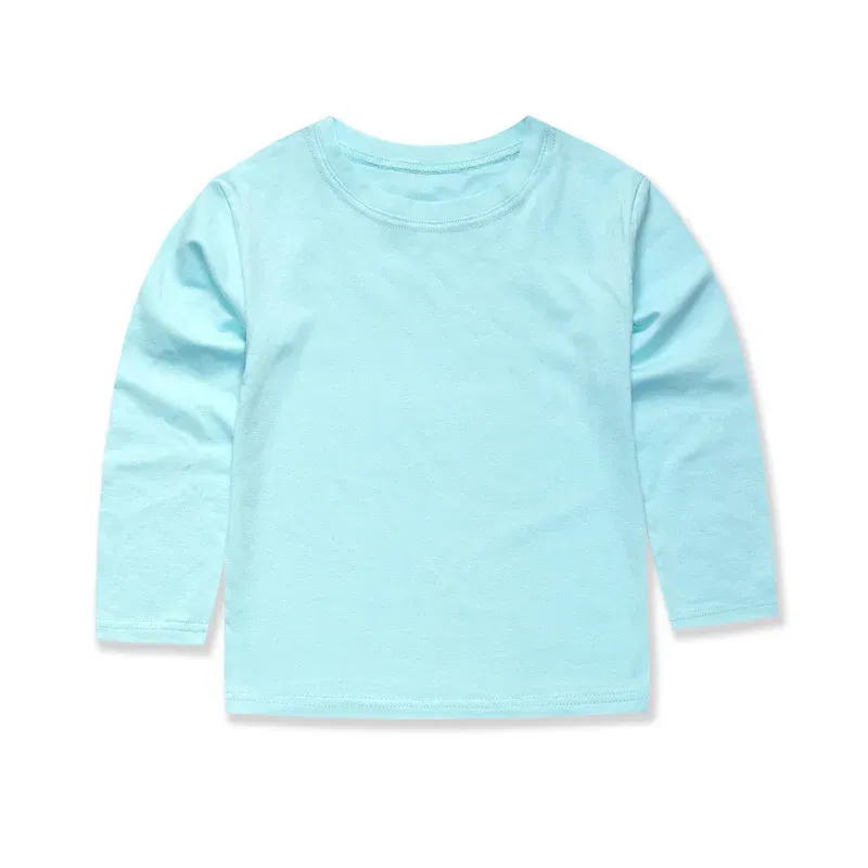 Color: Brown, Kid Size: 10 - Boys Girls T Shirt Long Sleeves 1 to 2 3 4 5 6 7 8 9 10 11 12 13 14 Years 100% Cotton Toddler Boy Shirts for Teens Girl Clothes