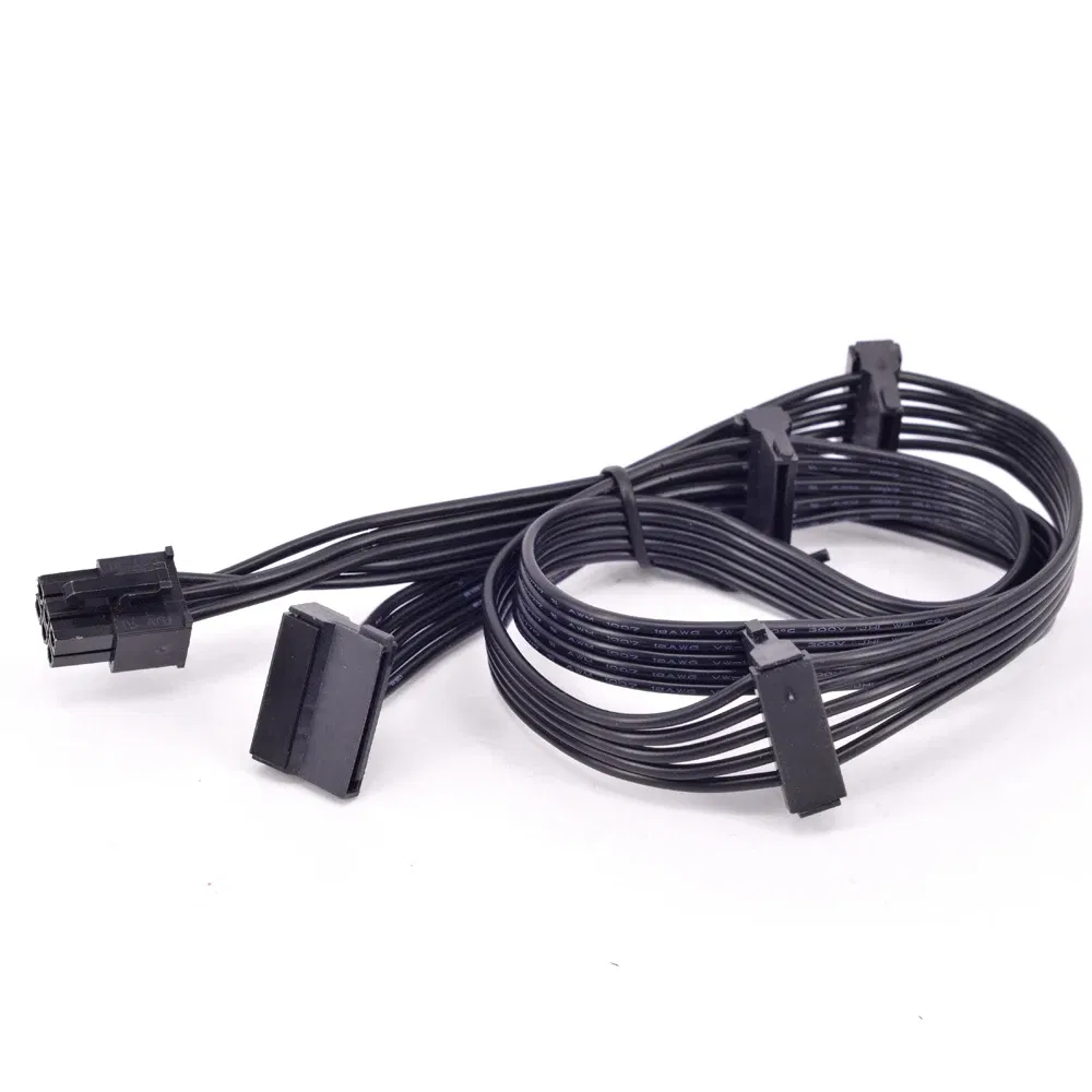 Color: WHITE, Cable length: Other - For Seasonic FOCUS PLUS Gold FX Peripheral 4 Pin SATA IDE PCIe CPU Main Power ATX 24 Pin GPU VGA Card Power Supply Mining Cable