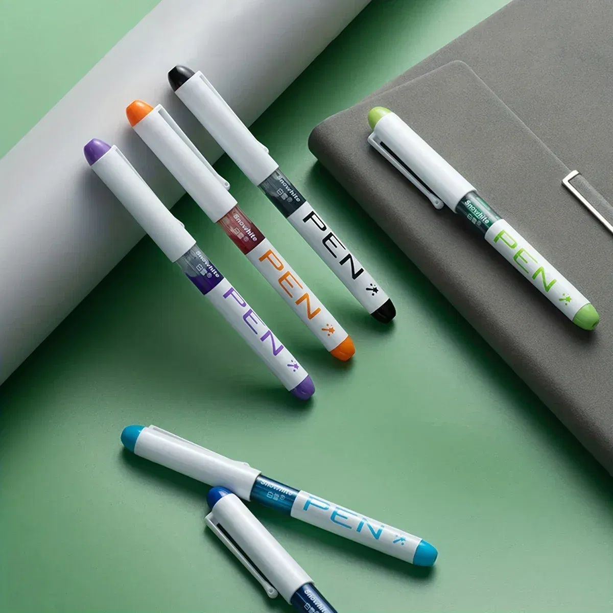 Color: Mixed Color - 0.5mm F /0.38mm EF Extra Fine Nib Disposable  Classic Fountain Pens For Writing  For Student Office Painting & Creative Projects
