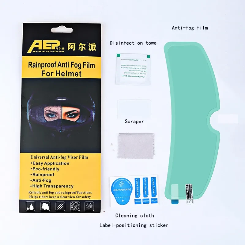 Photochromic Anti-fog helmet film