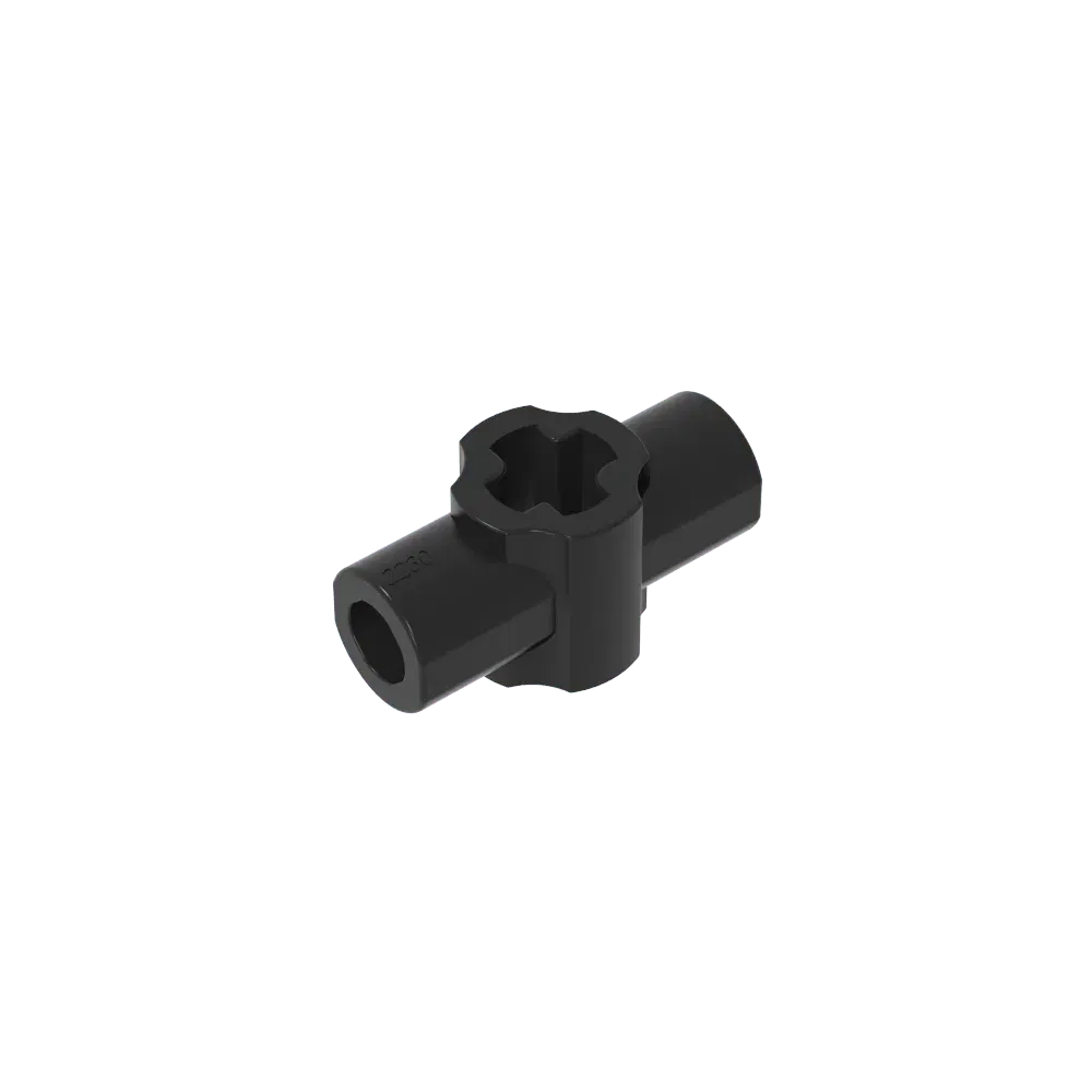 Color: black - Gobricks GDS-2230 Technical Axle Connector Hub with  Perpendicular compatible with lego 24122 Assembles Building Blocks