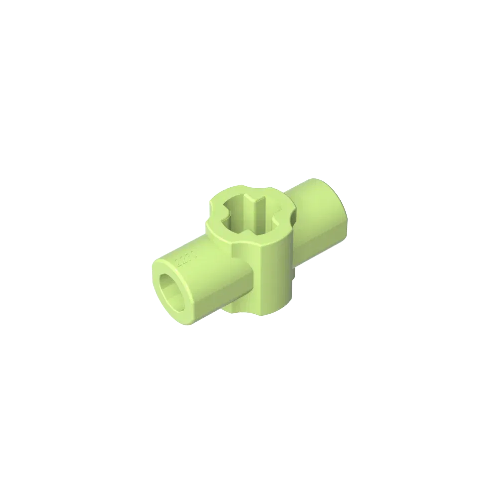 Color: black - Gobricks GDS-2230 Technical Axle Connector Hub with  Perpendicular compatible with lego 24122 Assembles Building Blocks