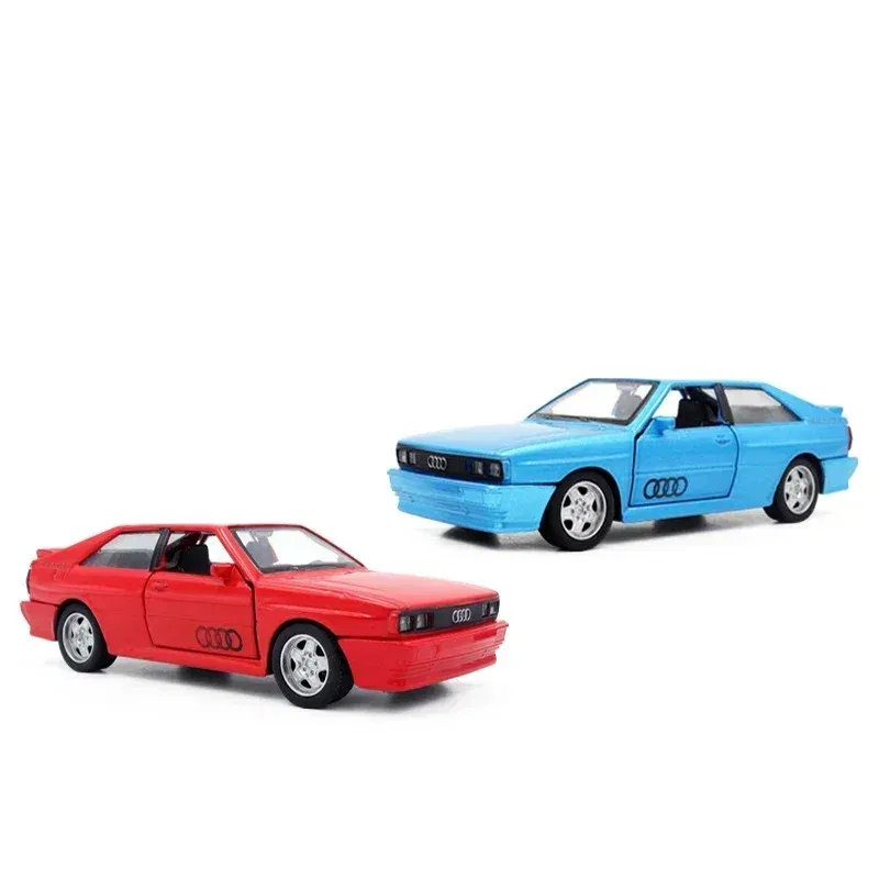 Color: Silver - 1:36 BMW M3 E30 1987 Porsche 911 Turbo Audi Quattro Metal Toy Alloy Car Diecasts & Toy Vehicles Car Model Model Car For Children